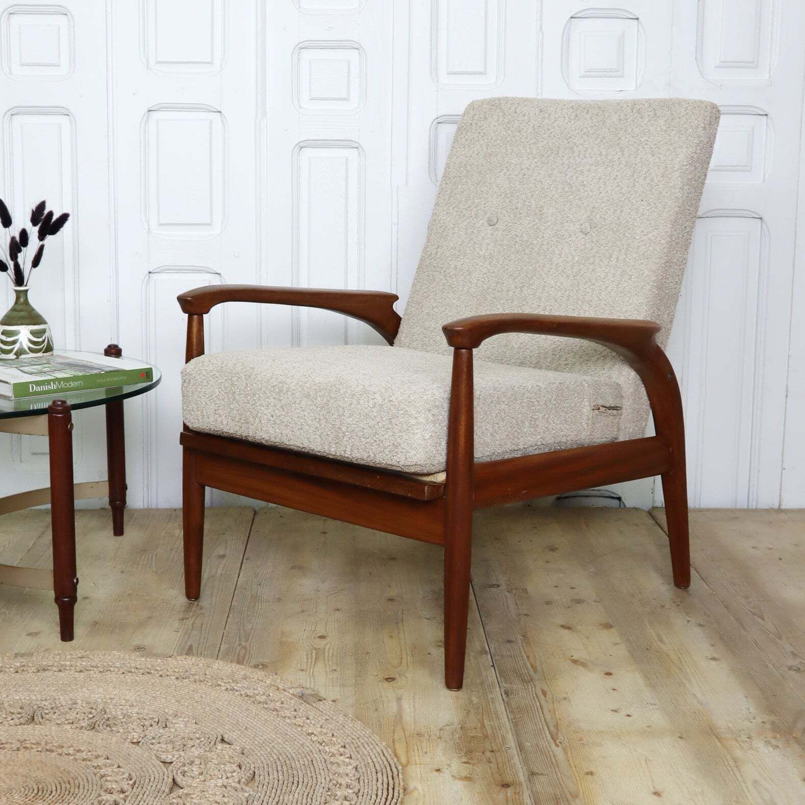 Vintage Greaves & Thomas Boucle Armchair No.2