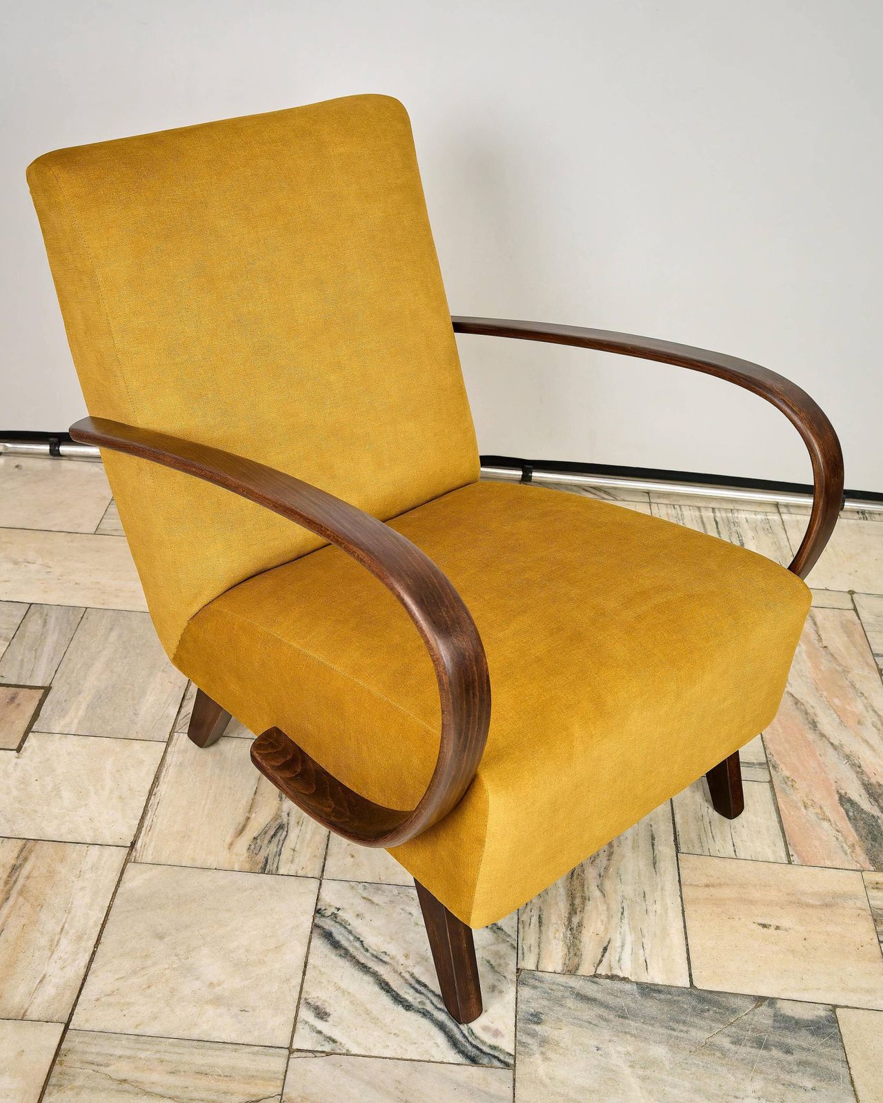H 410 Armchair Designed By Jindrich Halabala, Czechoslovakia, photo buy