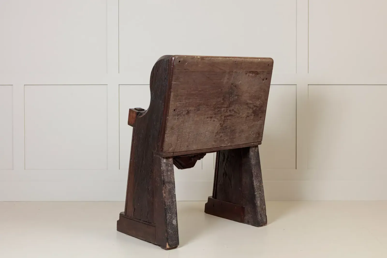 17th Century Oak Pew, 1600s, Antique photo Furniture