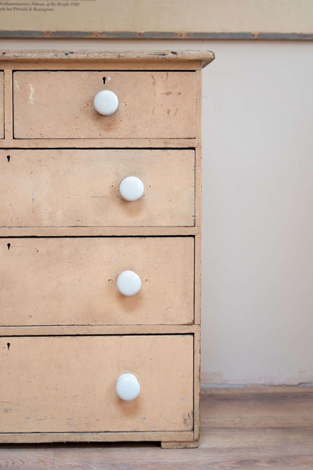 Painted Shabby Chic Chest Of Drawers | 2 Over 3 photo for sale