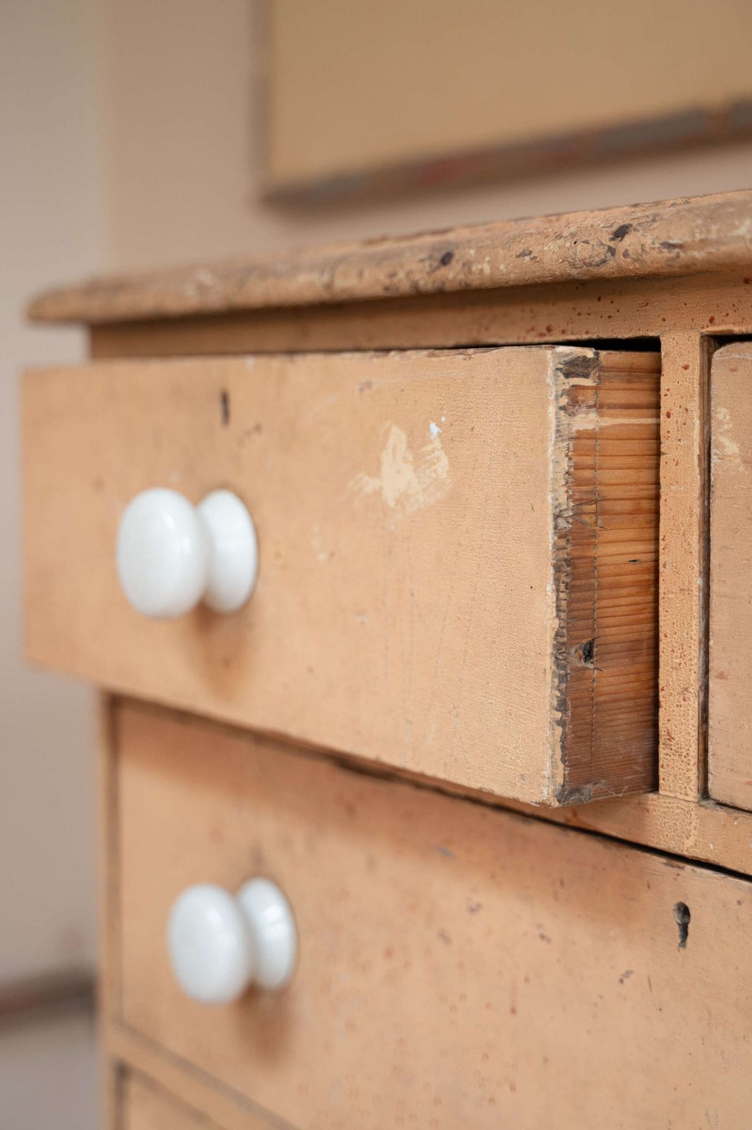 Painted Shabby Chic Chest Of Drawers | 2 Over 3 photo vinterior