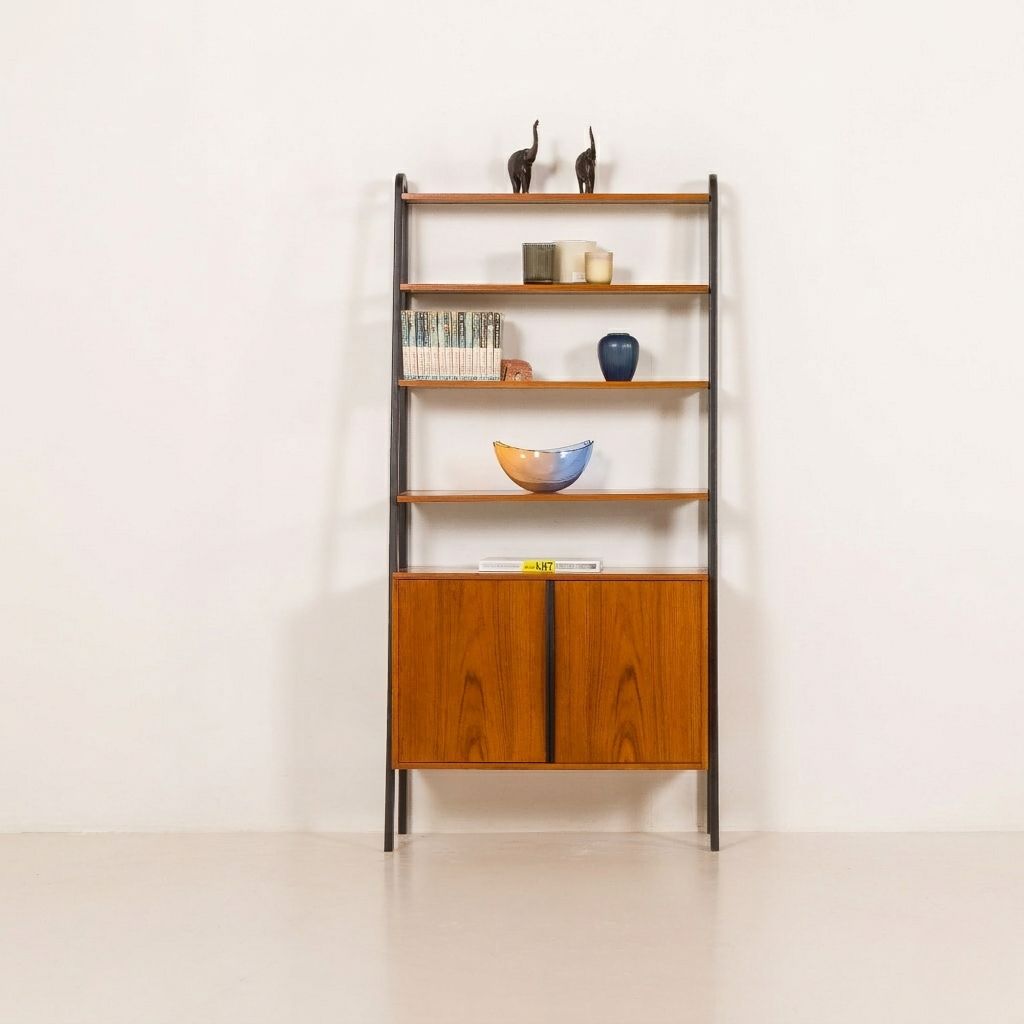 Mid Century Free Standing Wall Unit By Brantorps, Sweden 1960s photo Furniture