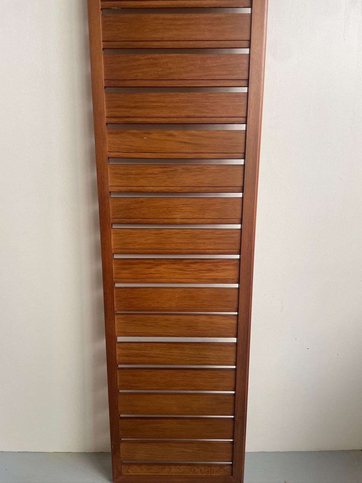 200cm X 35/37.5cm Wooden Tall Deep Staples Ladderax Lean To Ladder (30b) photo for sale