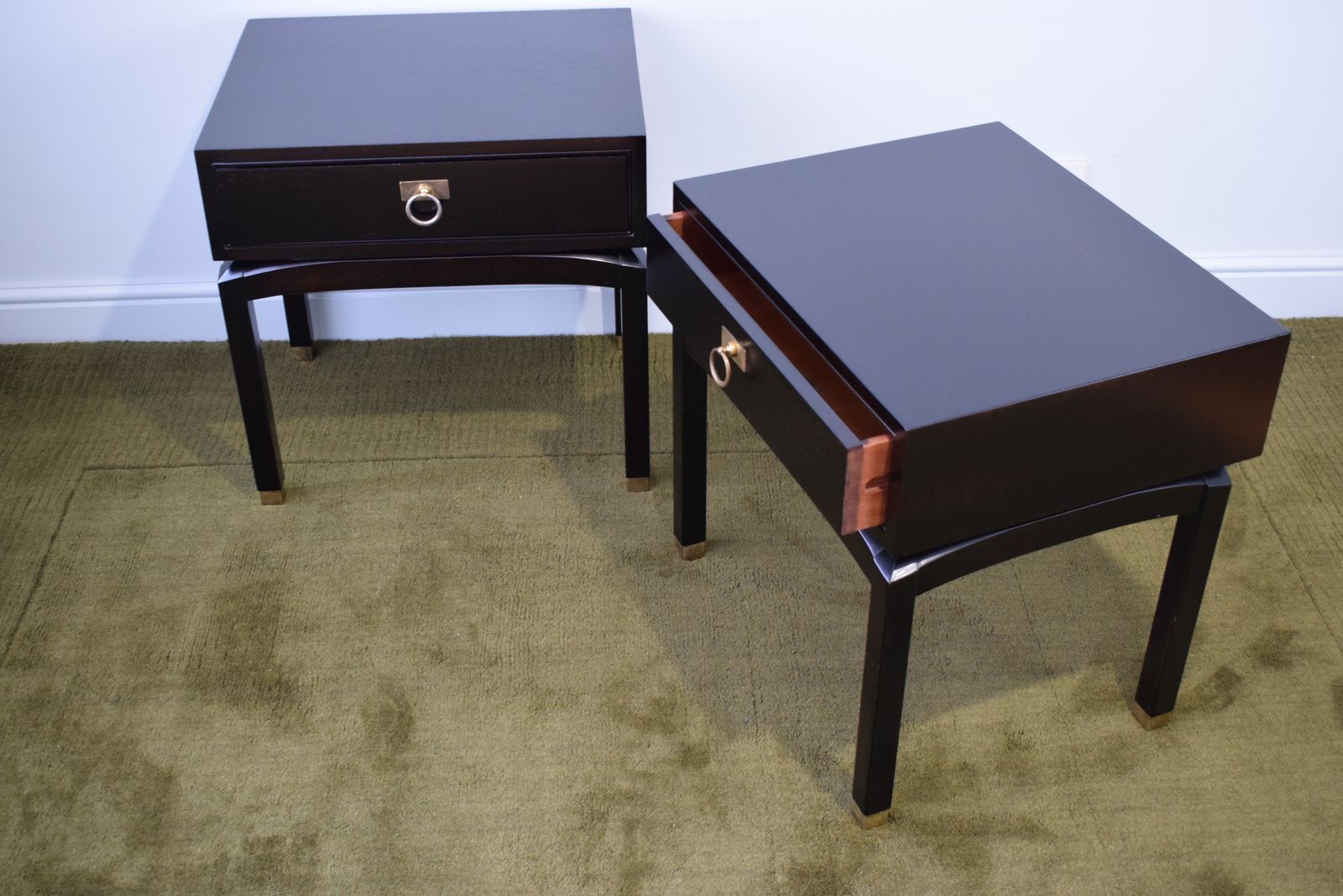 photo for sale Pair Of Ebonized Side Tables By G Plan