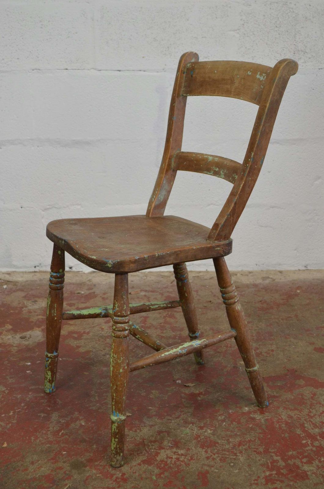 A 19th Century Ladder Back Farmhouse/Country Cottage Chair photo furniture