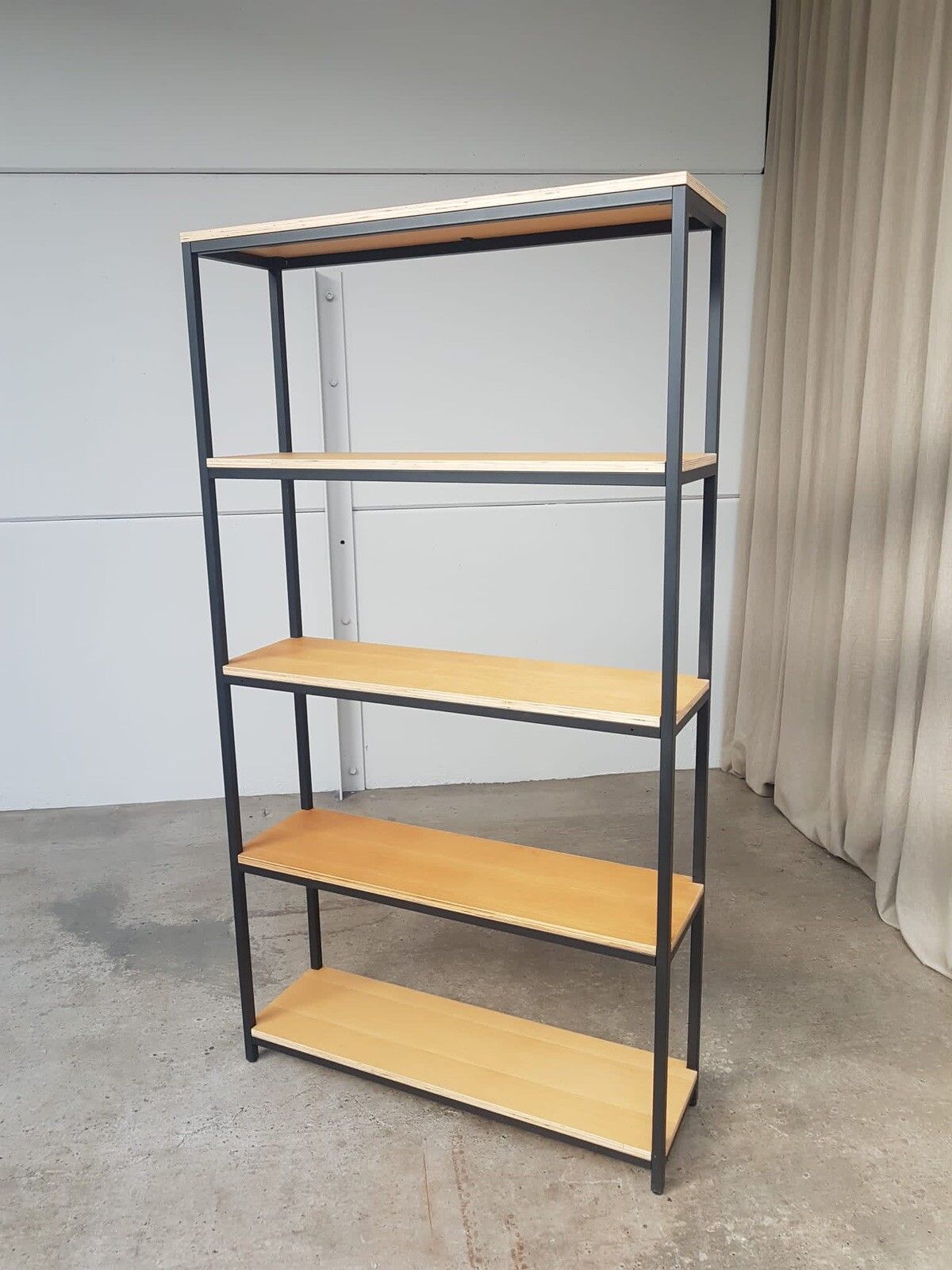 La Redoute Industrial Mid Century Vintage Style Bookcase Shelving Unit R32 photo buy