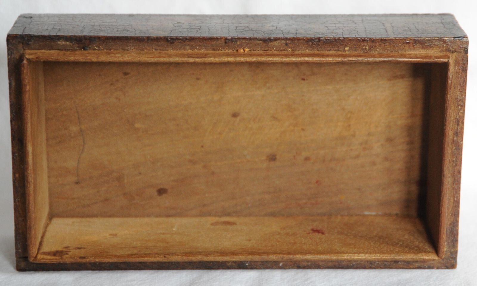 Antique Islamic Qajar Islamic Wooden Jewellery Box With Miniature Paintings photo vintage