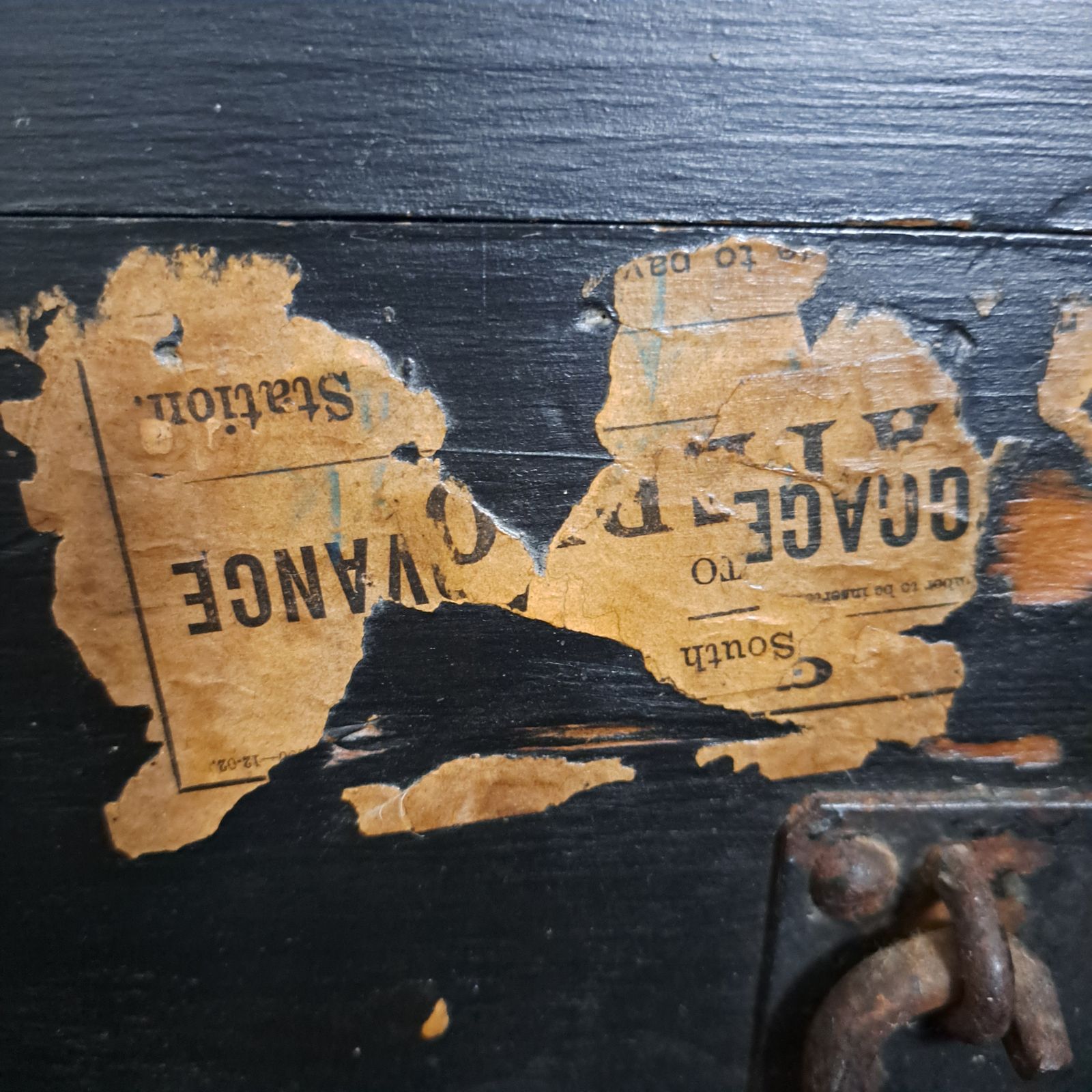 photo buy A Unique Original Vintage Steamer Trunk