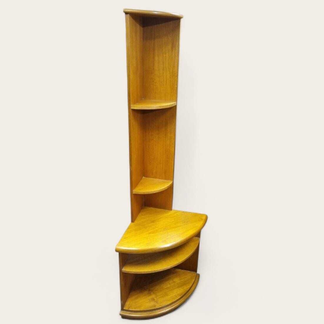Vintage Teak Corner Cabinet / Corner Display Unit / C1970 / photo vinterior