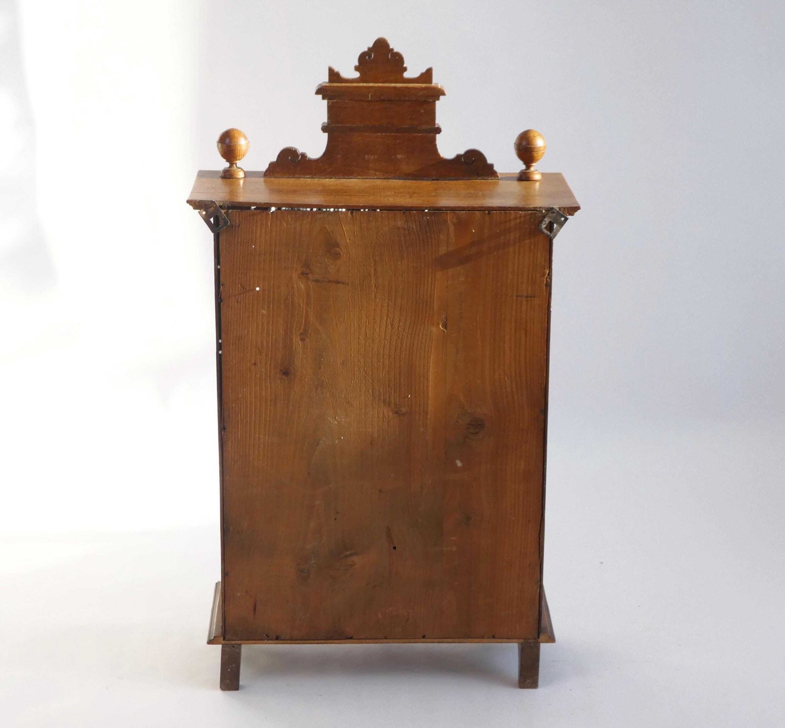 Antique Solid Oak Cabinet Gothic Style, Hand Carved Wooden Cupboard, Rustic European Storage Furniture photo buy