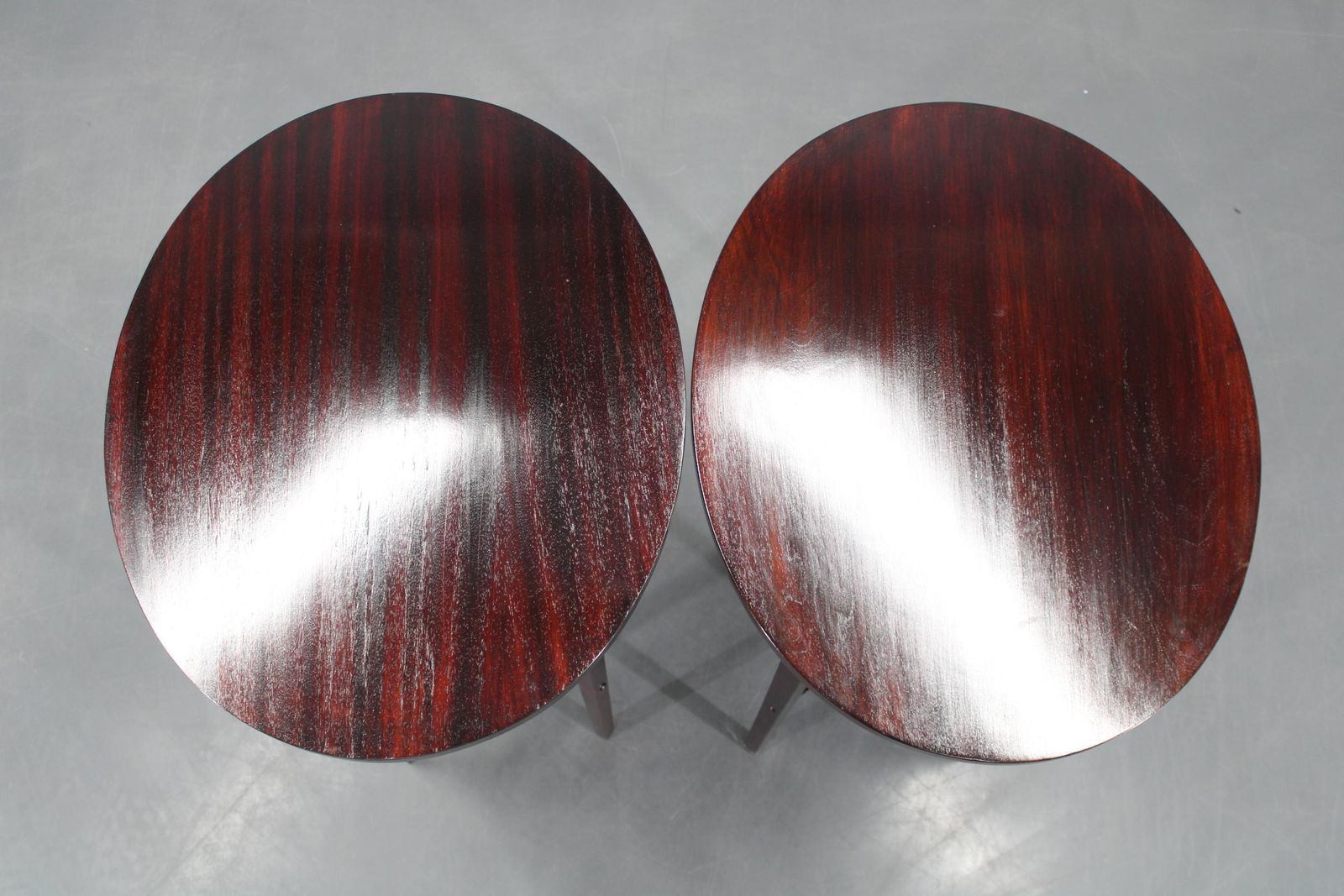 1930s Pair Of Restored Thonet Side Tables No. 206, Czechoslovakia photo Furniture