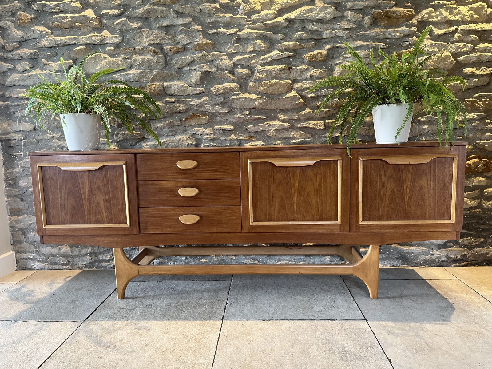 Stone Hill Of London Stateroom Teak Sideboard photo buy