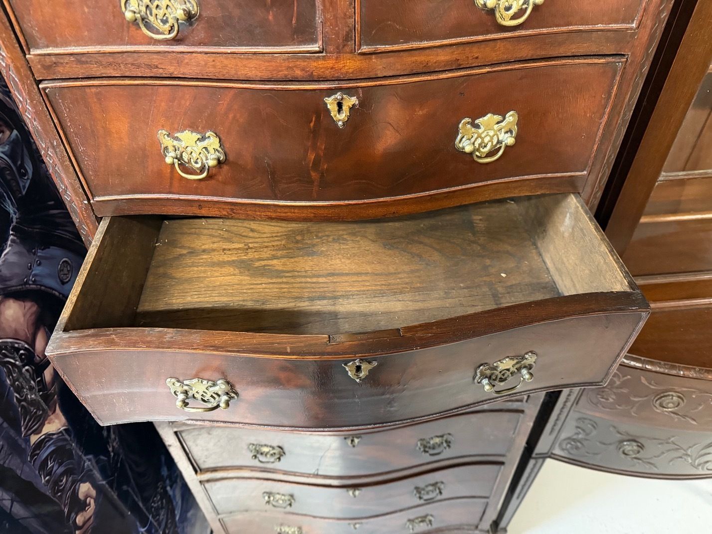 315.0 Vintage Mahogany Chest On Chest photo