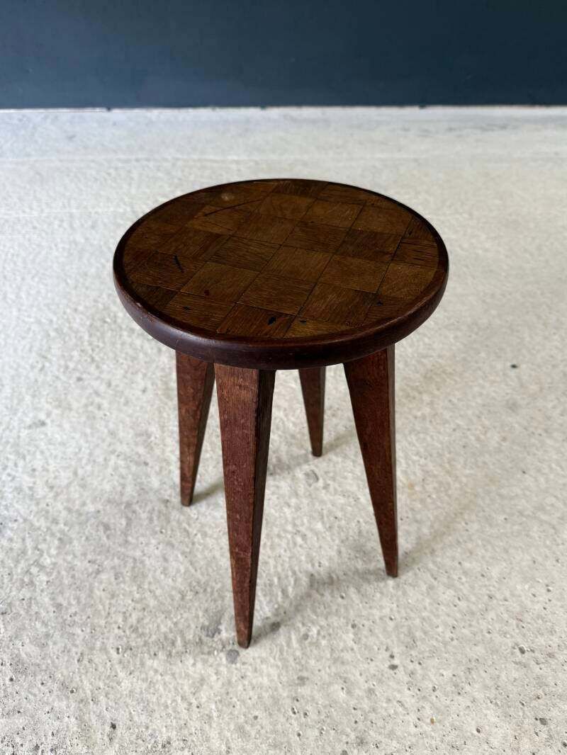 550.0 Reconstruction Design Marquetry Inleg Kruk, Frankrijk Jaren 1940 photo