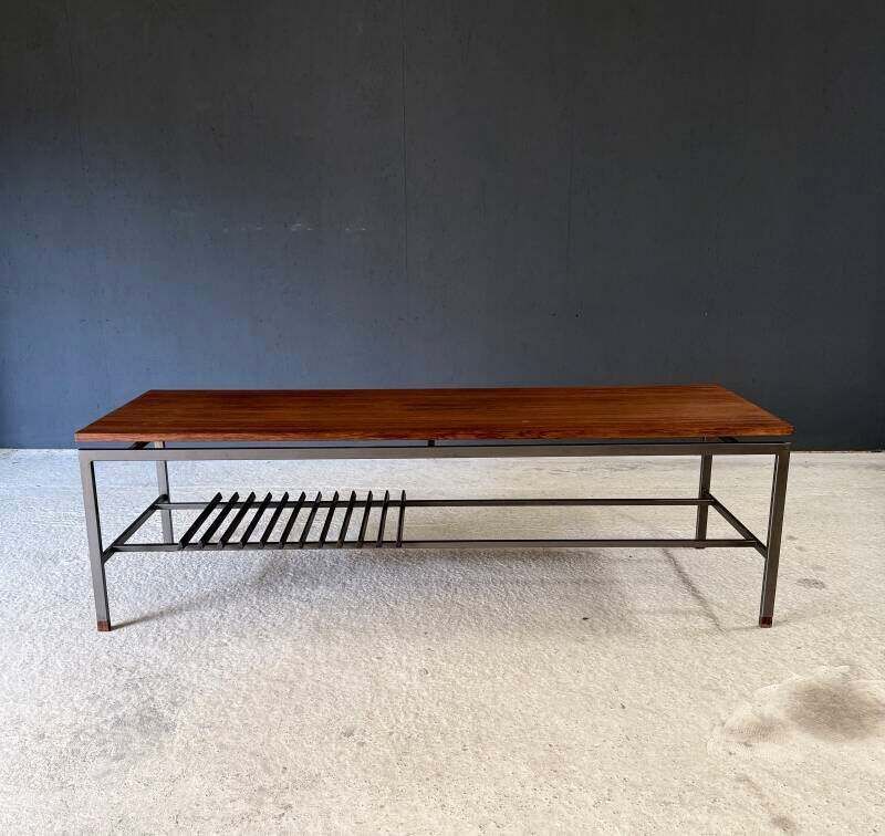 Mid Century Modern Slanke Salontafel Van Topform, Nederland, Ca. Jaren 1960 photo 1200.0