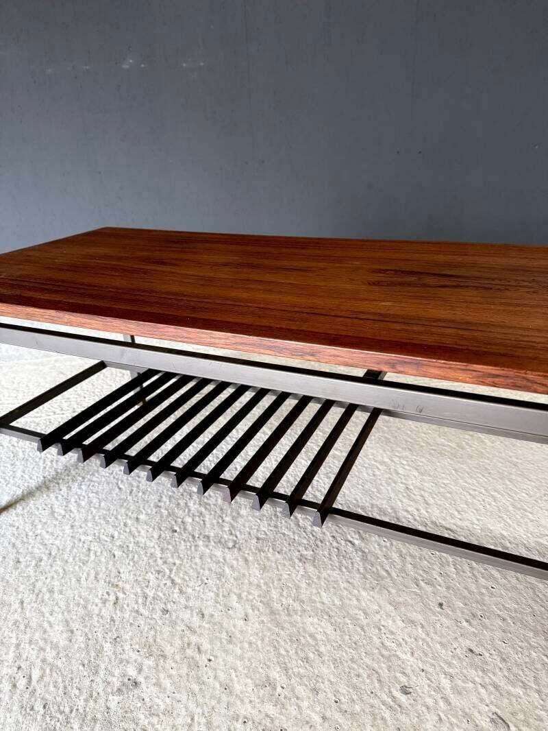 Meubels Mid Century Modern Slanke Salontafel Van Topform, Nederland, Ca. Jaren 1960 photo