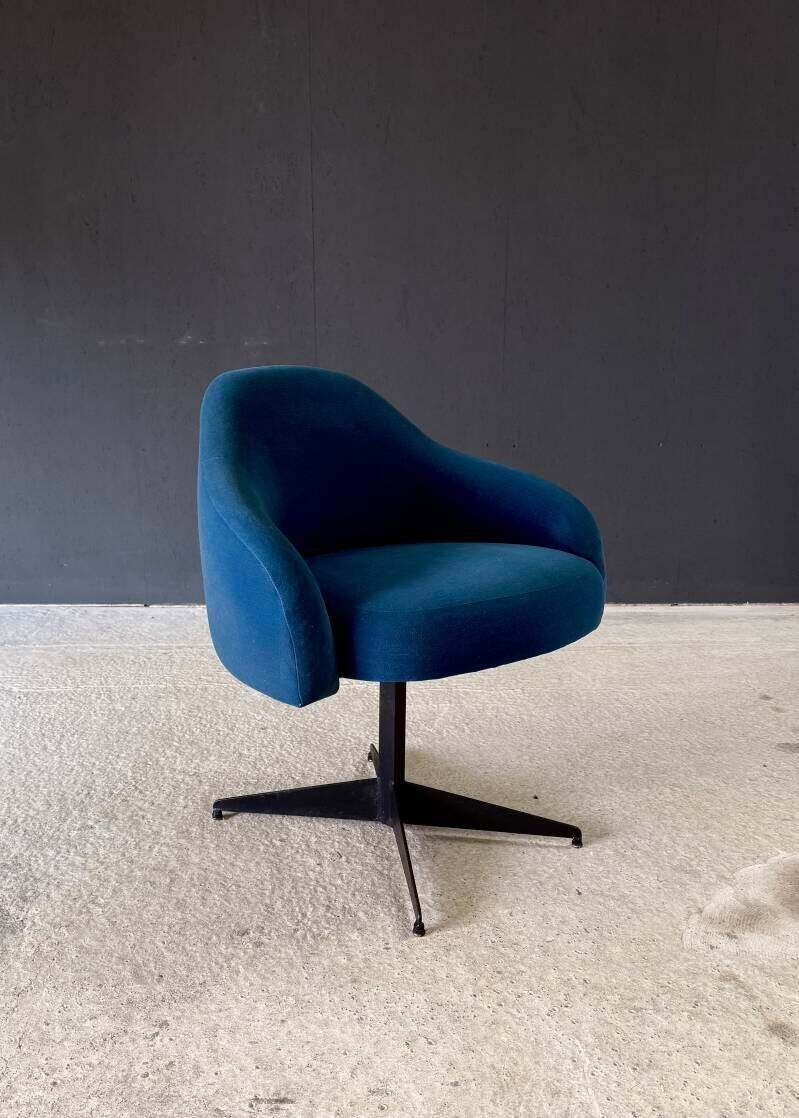 Mid Century Modern Design Stoel, Frankrijk, Ca. Jaren 1960 photo vinterior