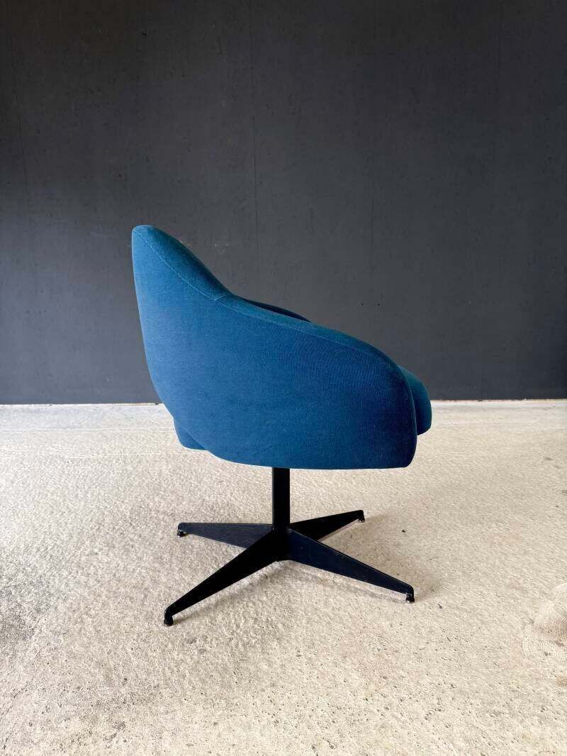 Mid Century Modern Design Stoel, Frankrijk, Ca. Jaren 1960 photo vintage