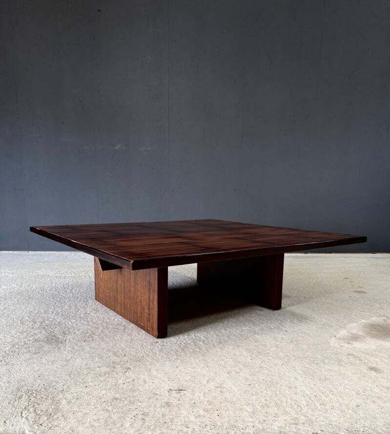 Design "Opium" Coffee Table In Bamboo By Axel Vervoordt, Belgium 1980's photo Furniture