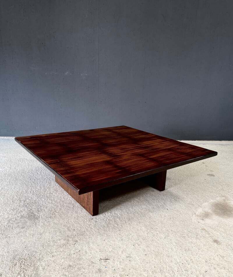 Design "Opium" Coffee Table In Bamboo By Axel Vervoordt, Belgium 1980's photo vinterior