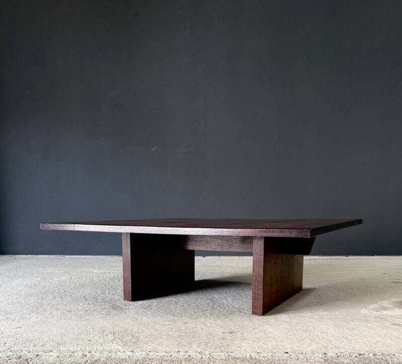 photo for sale Design "Opium" Salontafel In Bamboe Door Axel Vervoordt, België, Jaren 1980