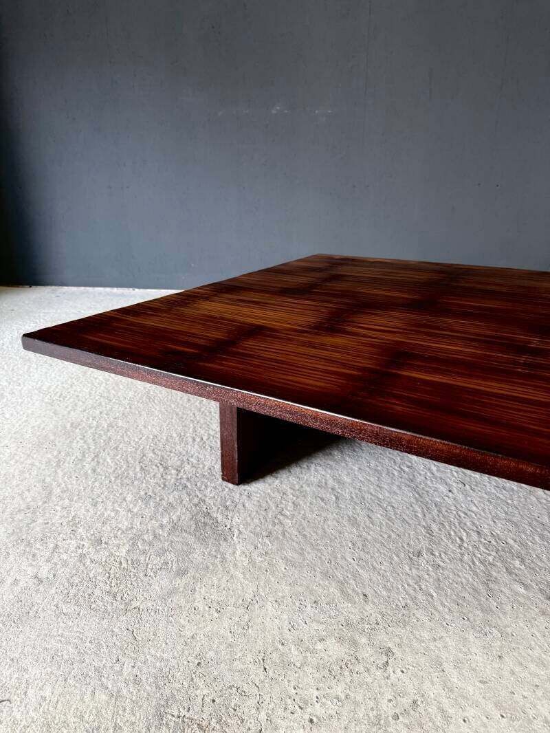 photo buy Design "Opium" Coffee Table In Bamboo By Axel Vervoordt, Belgium 1980's