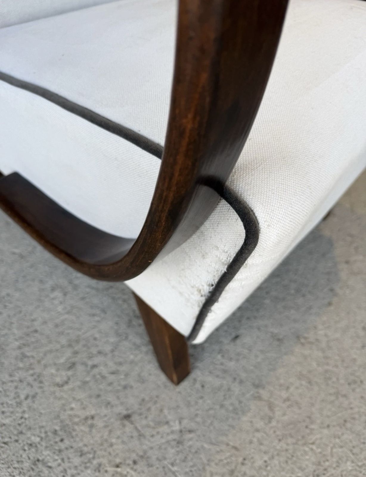 Furniture Jindrich Halabala Bentwood Armchair In Art Deco Style Project photo