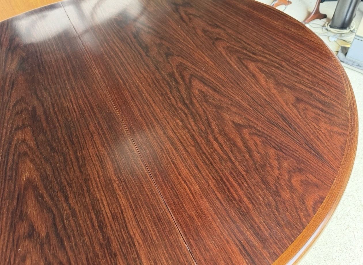 photo for sale Double Extending Round Dining Table By Svend Aage Madsen, Demark, 1960's