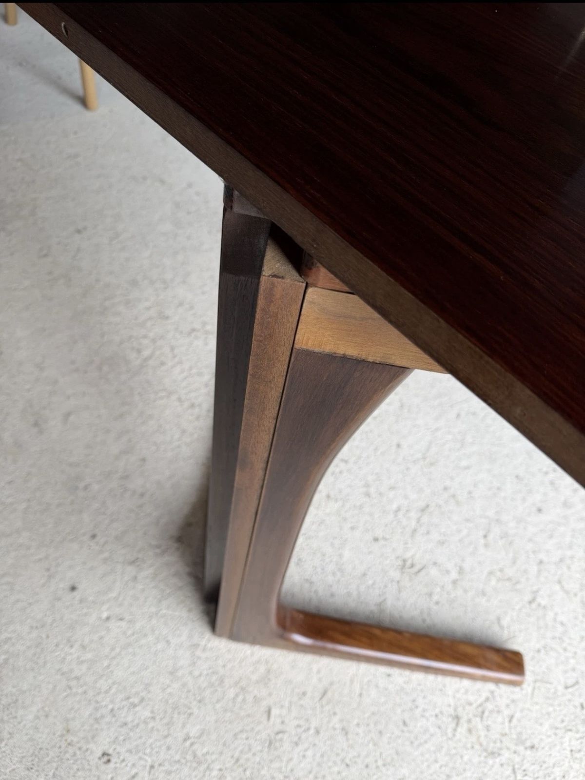 photo vinterior Double Extending Round Dining Table By Svend Aage Madsen, Demark, 1960's
