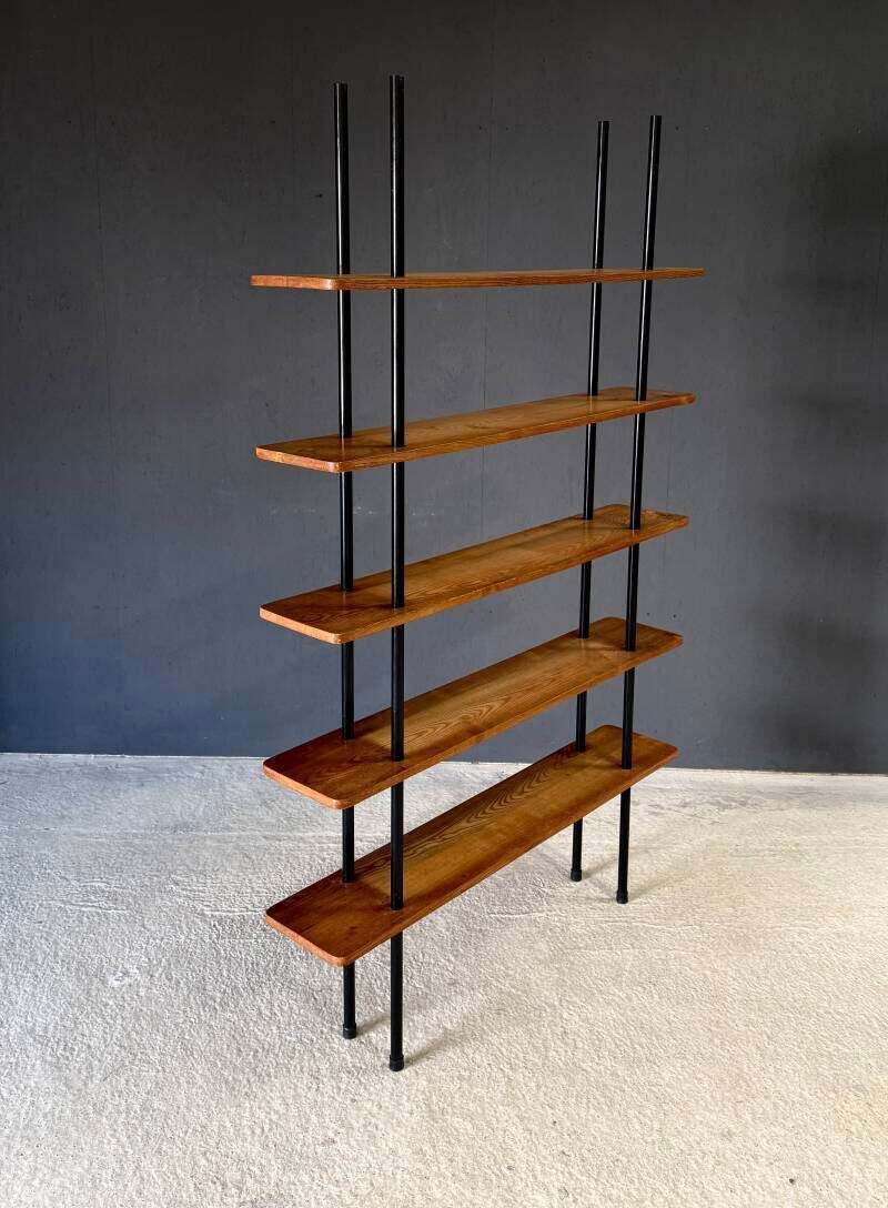 Meubels Mid Century Modern Dutch Design Staanderekken Van W. Lutjens, Nederland, Ca. Jaren 1960 photo