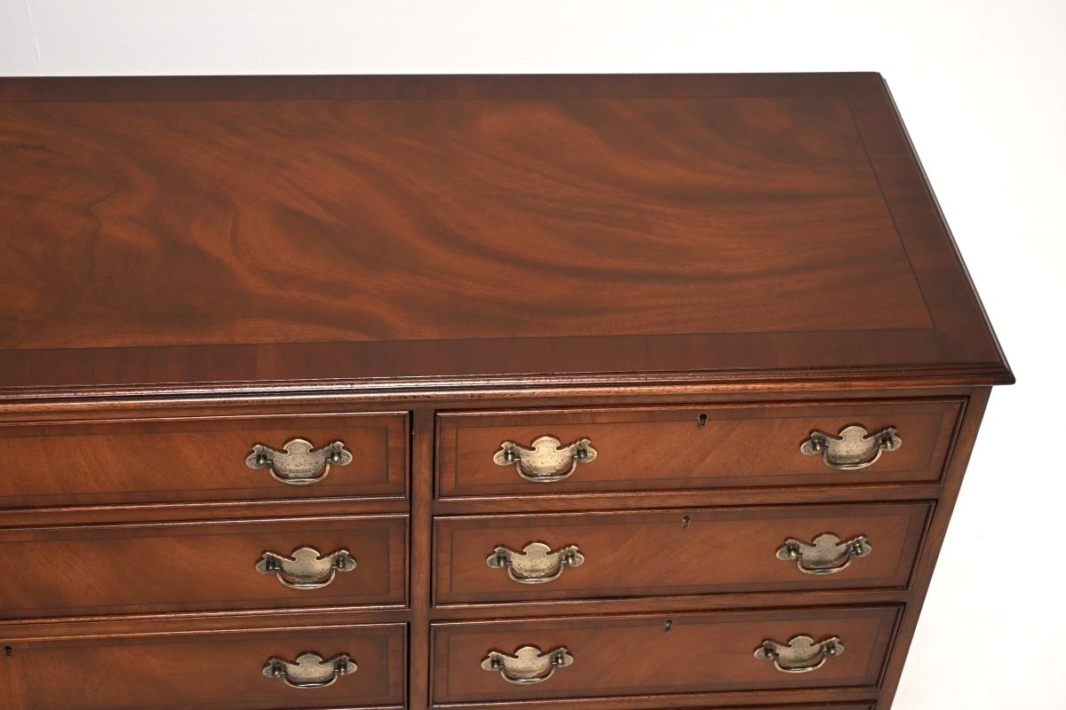 Antique Georgian Style Mahogany Chest Of Drawers / Sideboard photo vinterior