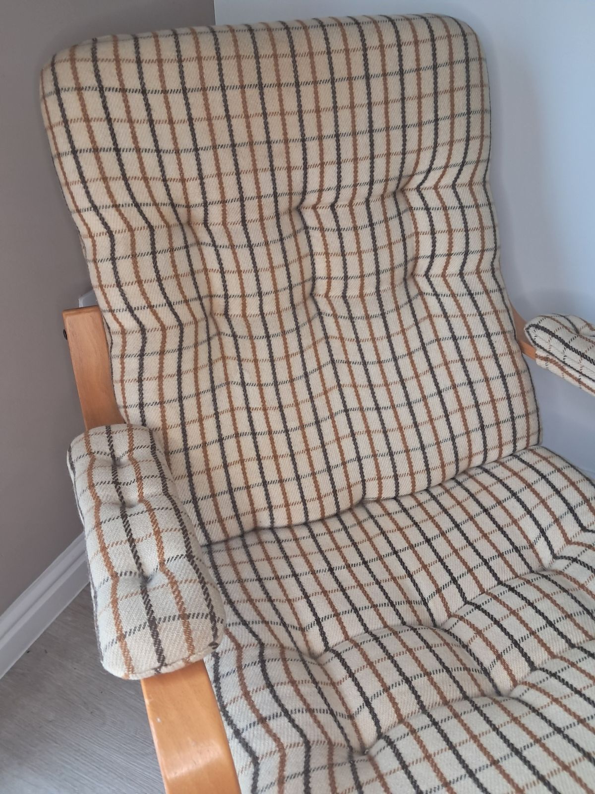 Scandinavian Bentwood Lounge Chair 1970s photo 250.0
