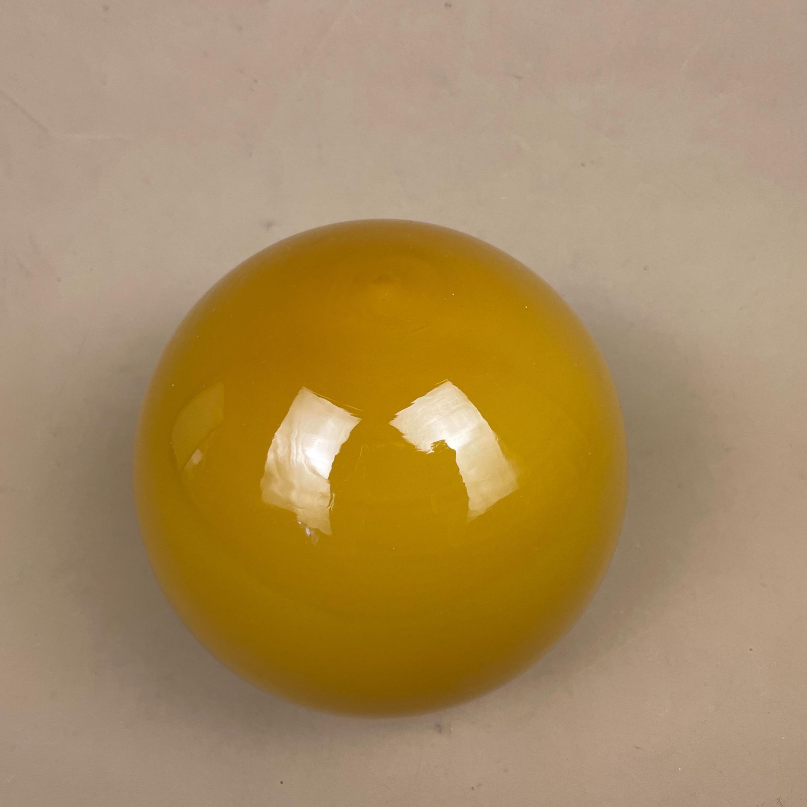Glass Lamp Shade Amber Yellow Ball Round Pendant Lampshade Tiffany Style Oil Lightshade Light Pendant Art Deco Antique Vintage Classic photo furniture