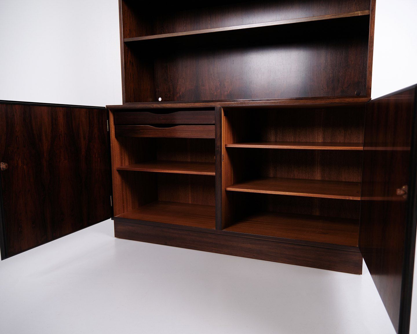 Gunni Omann Bookcase Model 5 In Rosewood For Poul Hundevad, Danish Design 1960s photo buy