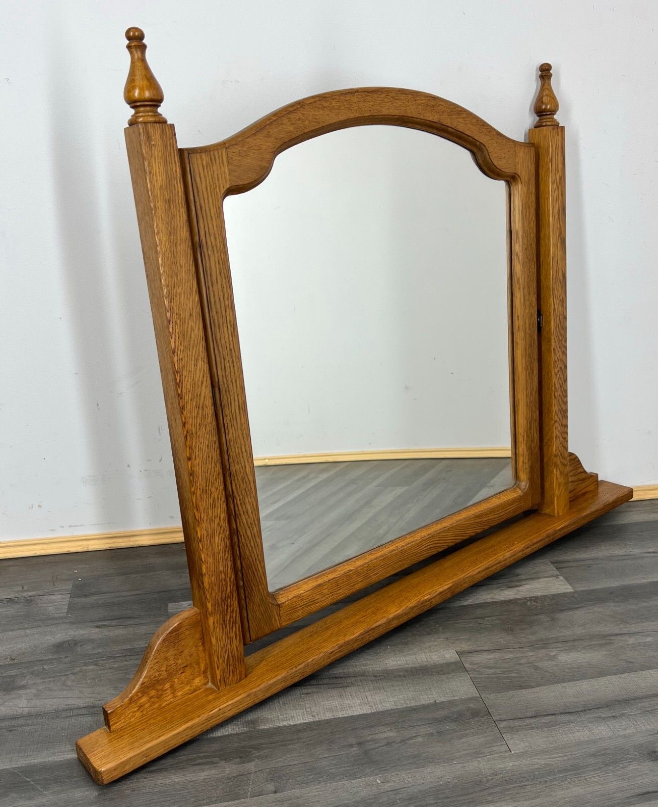 Mirror Vintage French Wall Mirror Large Carved Decorative Wood Frame Lot 2311