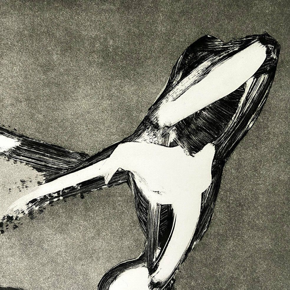 Signed Limited Edition Print, Strain, 1997 By Kitty Blandy photo for sale