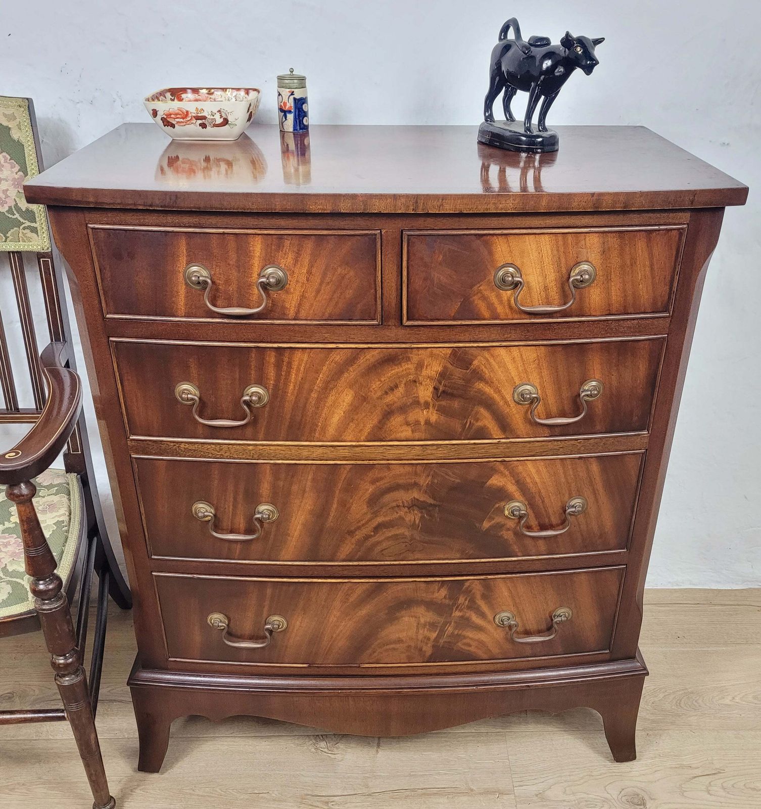 Chest Of Drawers Bevan Funnell Bedroom Vintage 1950s Mahogany
