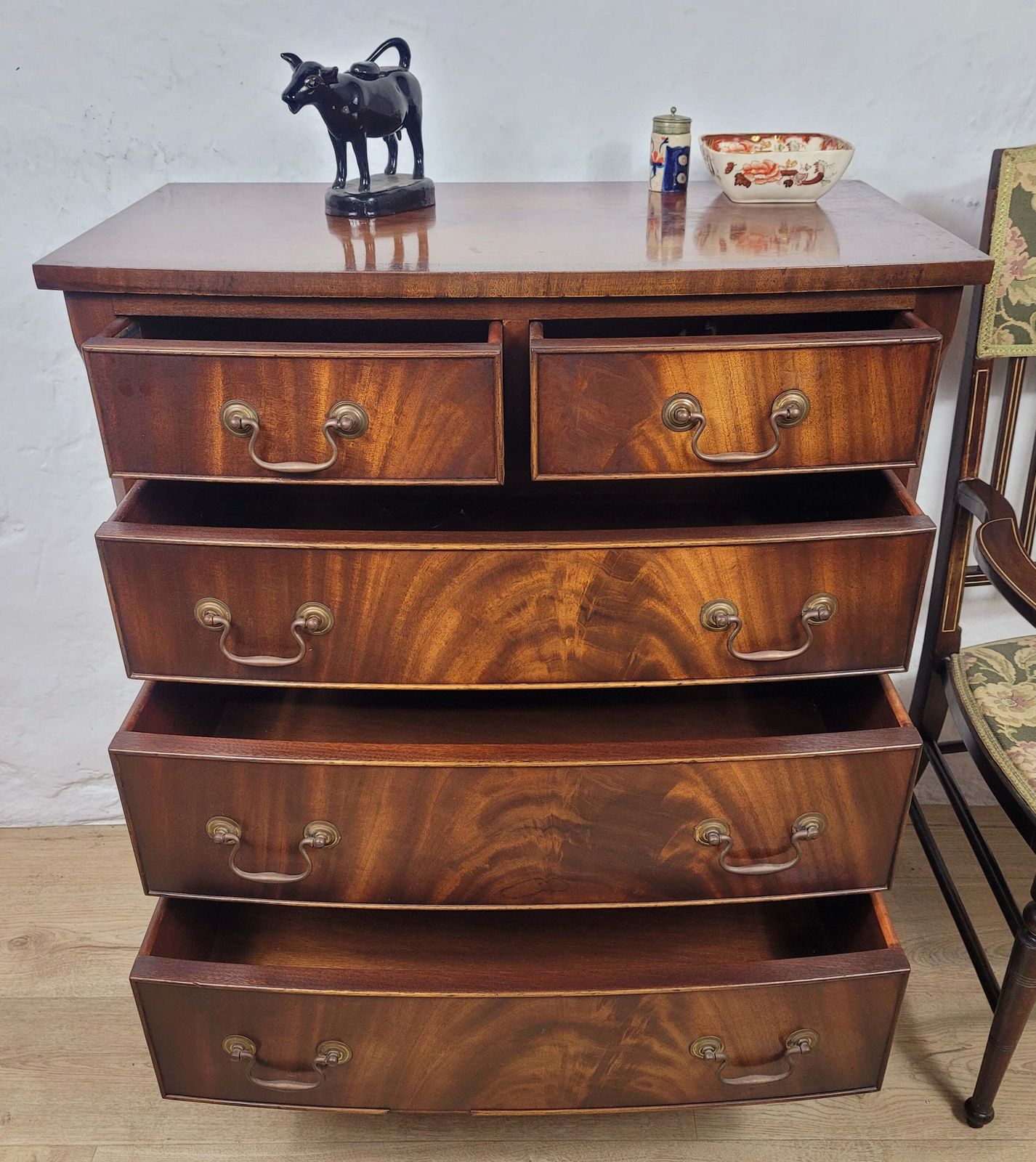 Chest Of Drawers Bevan Funnell Bedroom Vintage 1950s Mahogany photo furniture