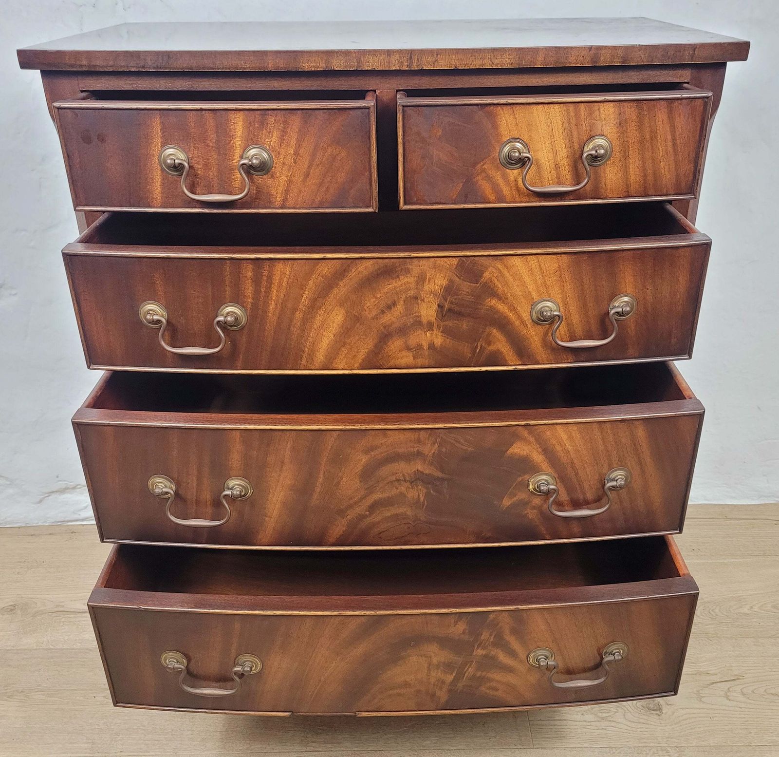 Chest Of Drawers Bevan Funnell Bedroom Vintage 1950s Mahogany photo for sale