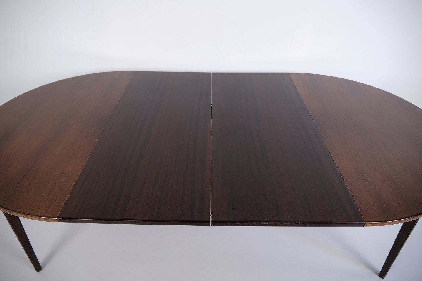 photo for sale Round Dining Table Model 55 By Omann Jun In Rosewood With Extension Leaves, Danish Design