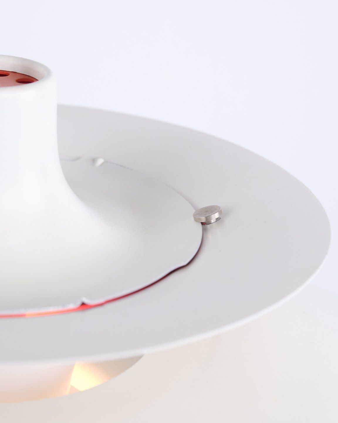 Poul Henningsen Pendant Model Ph 5 In White Lacquered Metal, Louis Poulsen photo 415.0