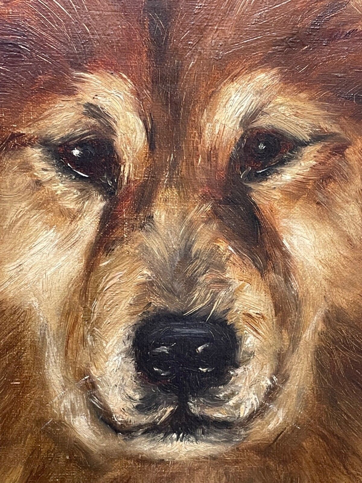 photo furniture Painting Général Symon & Ping Ching Two Chinese Chow Chow Dogs By Zilia Klias