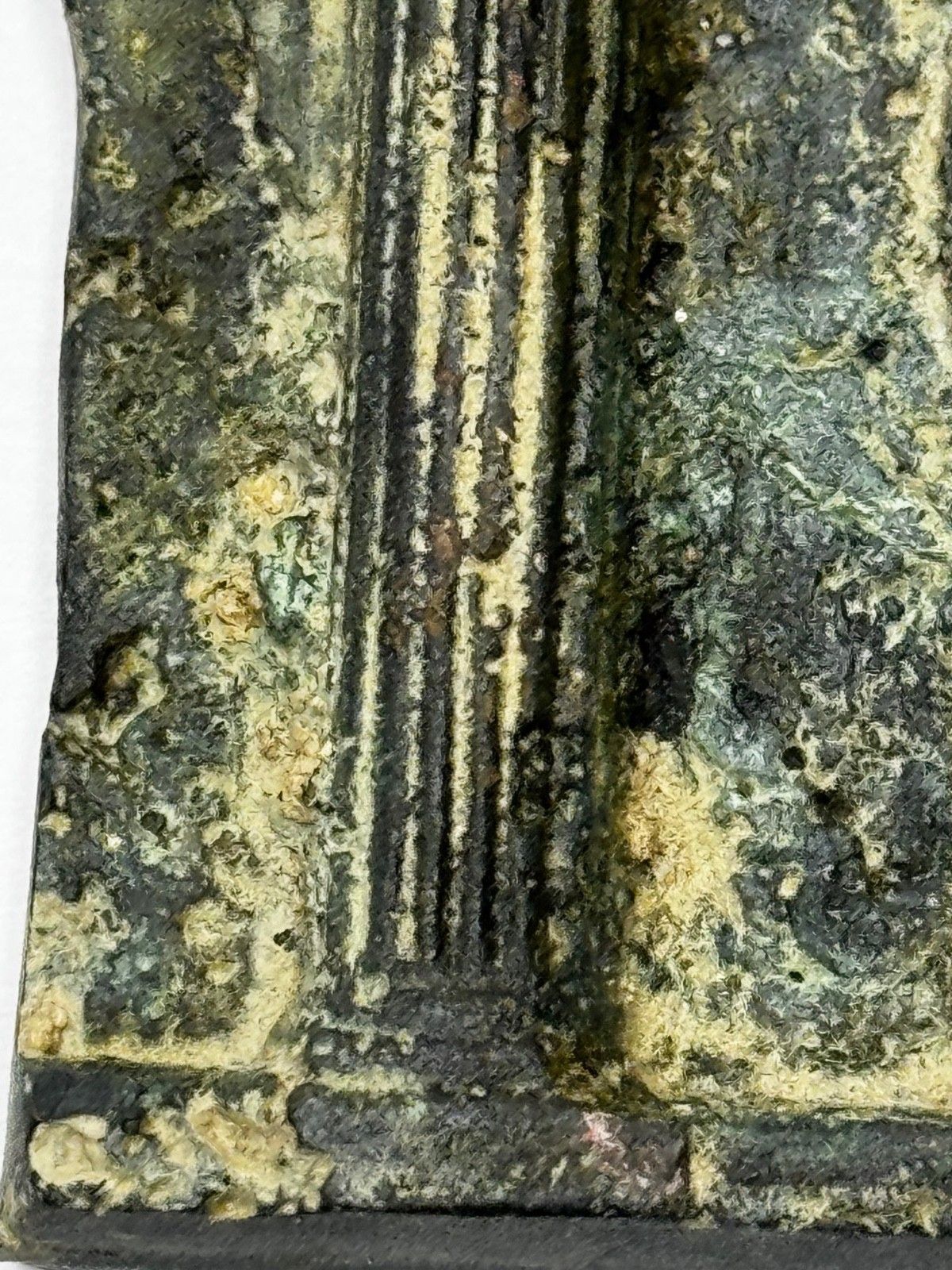 photo vintage 🏛️ Historic Classical Mythology Roman Bronze Plaque Mount Hercules (Heracles)