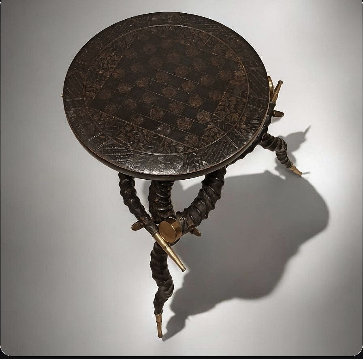 Anglo Indian Horn Table Late 19th Century
