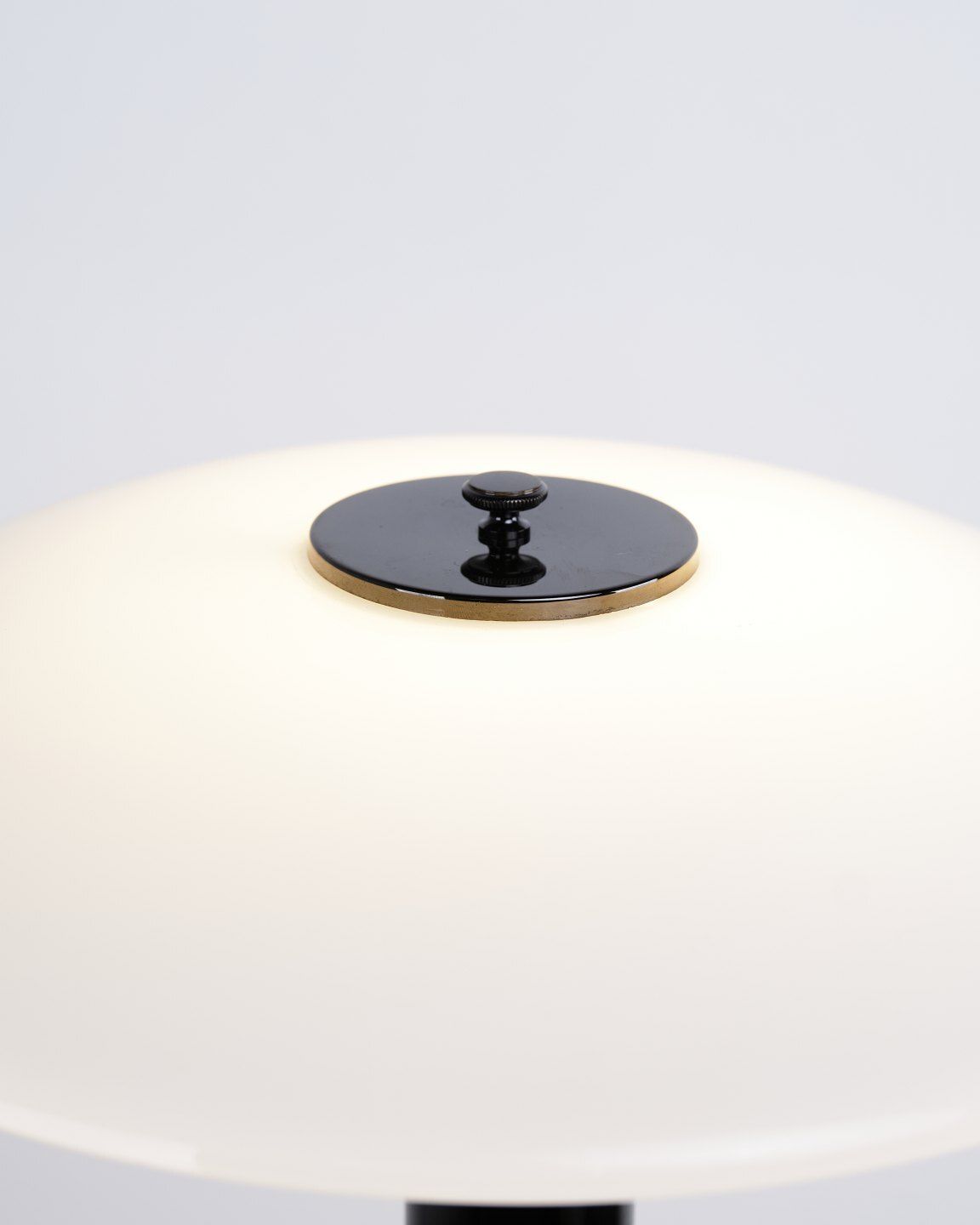 Poul Henningsen Floor Lamp Model Ph 3.5/2.5 With Black Frame, Louis Poulsen photo 1575.0