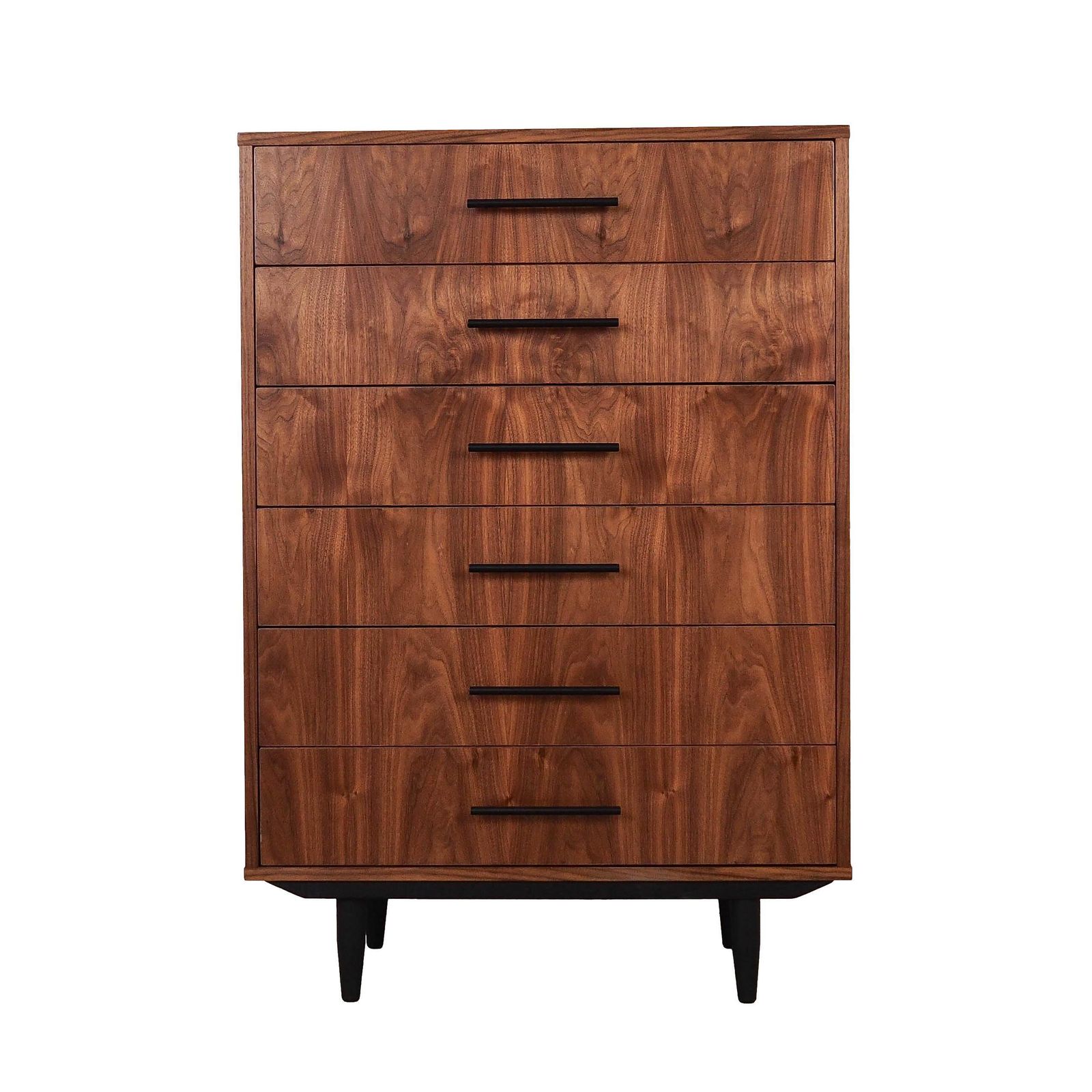 Ladekast Met Walnootfineer, Scandinavisch Design