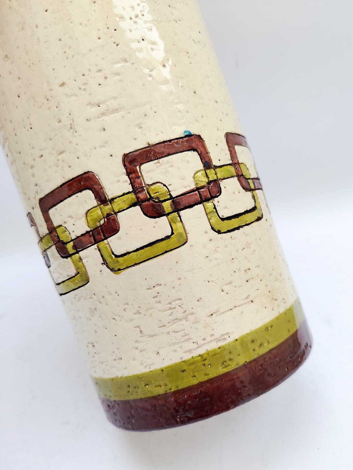 Rare Rosenthal Netter Ceramic Vase For Bitossi Chains Home Decor Midcentury Modern Alvino Bagni photo 358.0