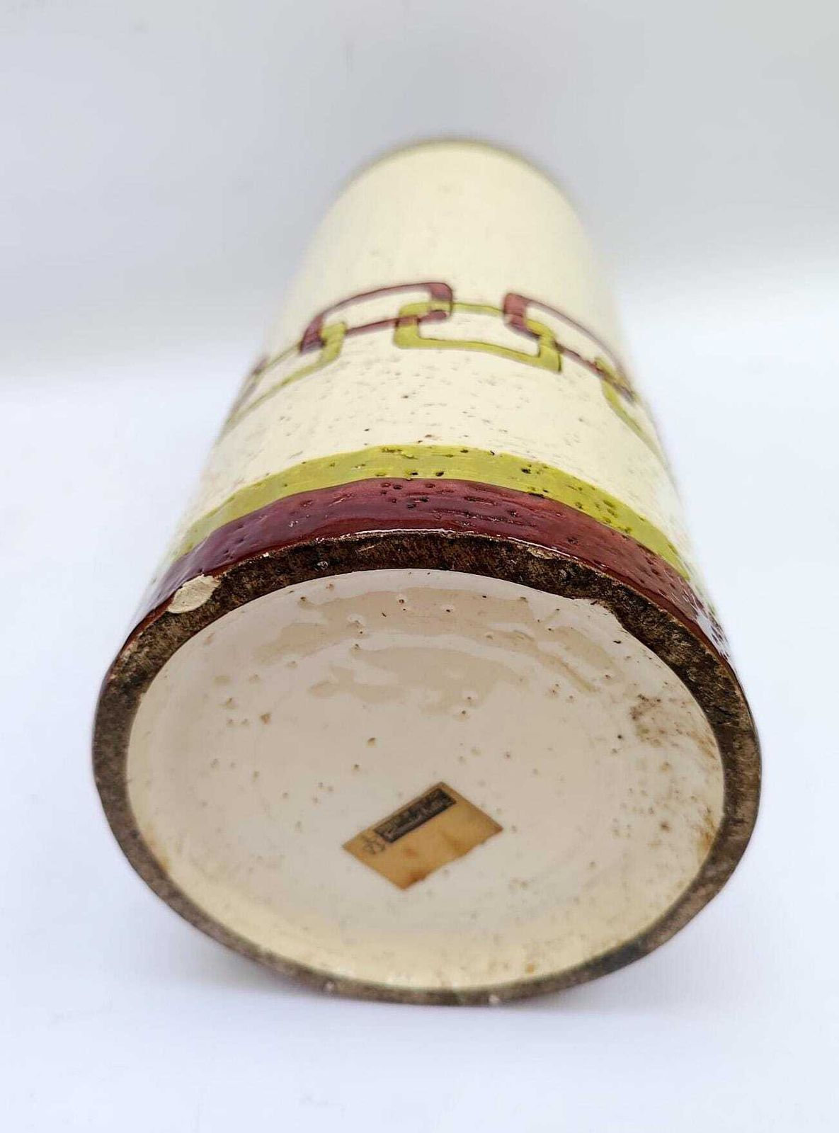 photo for sale Rare Rosenthal Netter Ceramic Vase For Bitossi Chains Home Decor Midcentury Modern Alvino Bagni