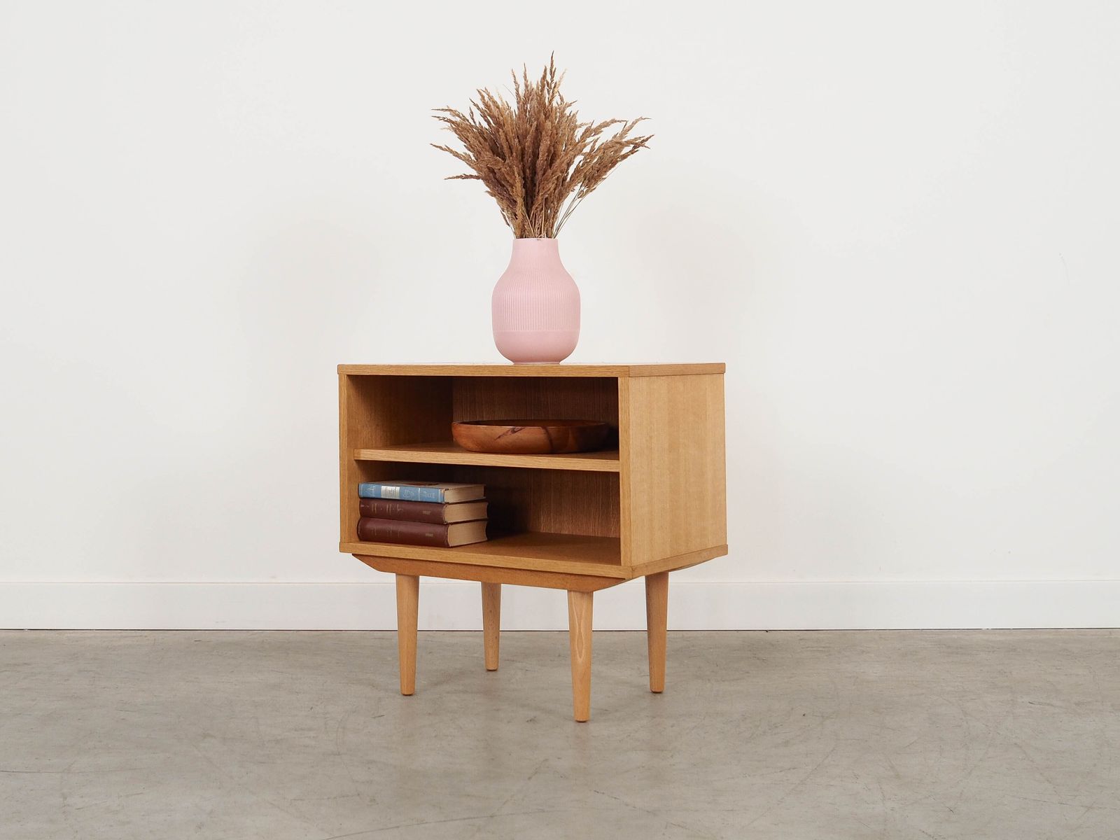 Oak Bookshelf, Scandinavian Design photo for sale
