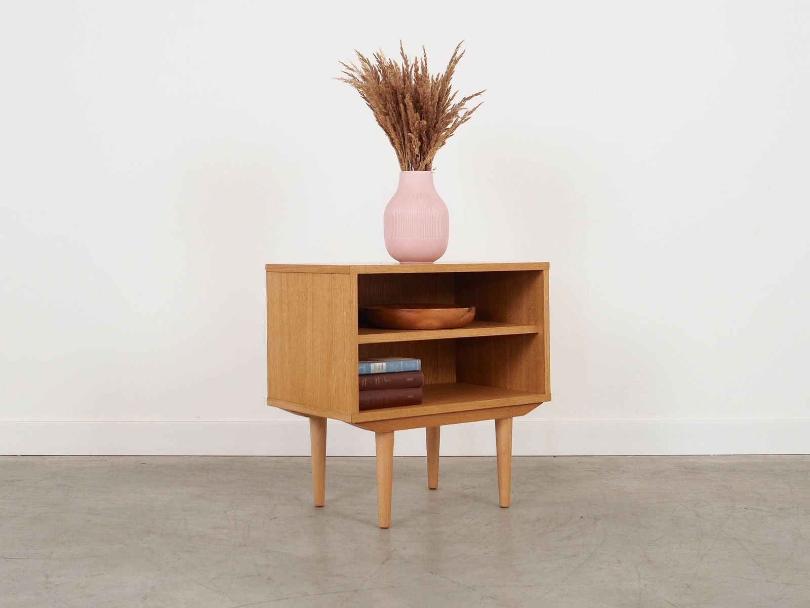Oak Bookshelf, Scandinavian Design photo Furniture